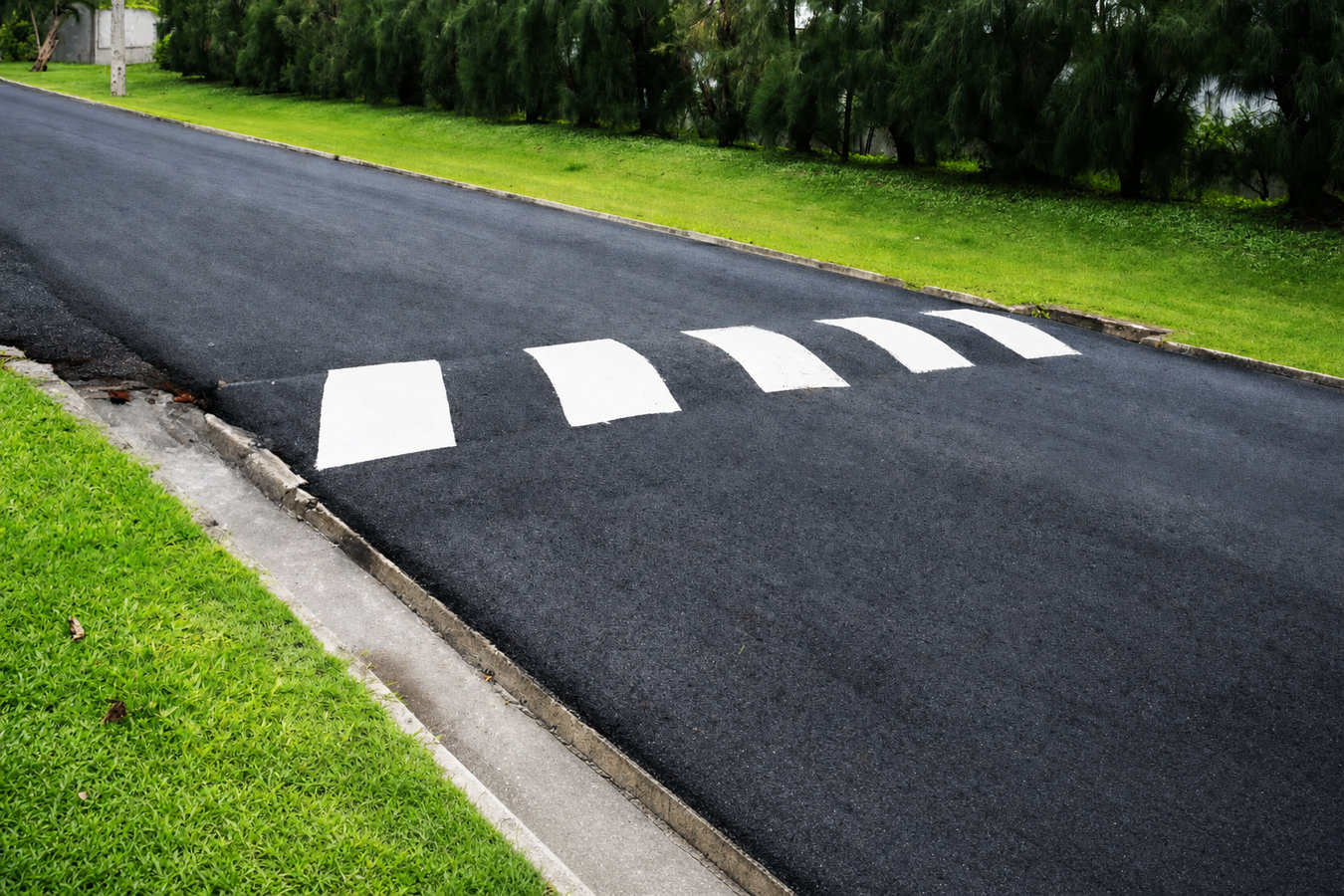 Speed bump installation